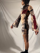 Load image into Gallery viewer, lace-up moto dress
