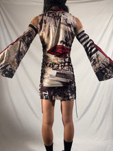 Load image into Gallery viewer, lace-up moto dress

